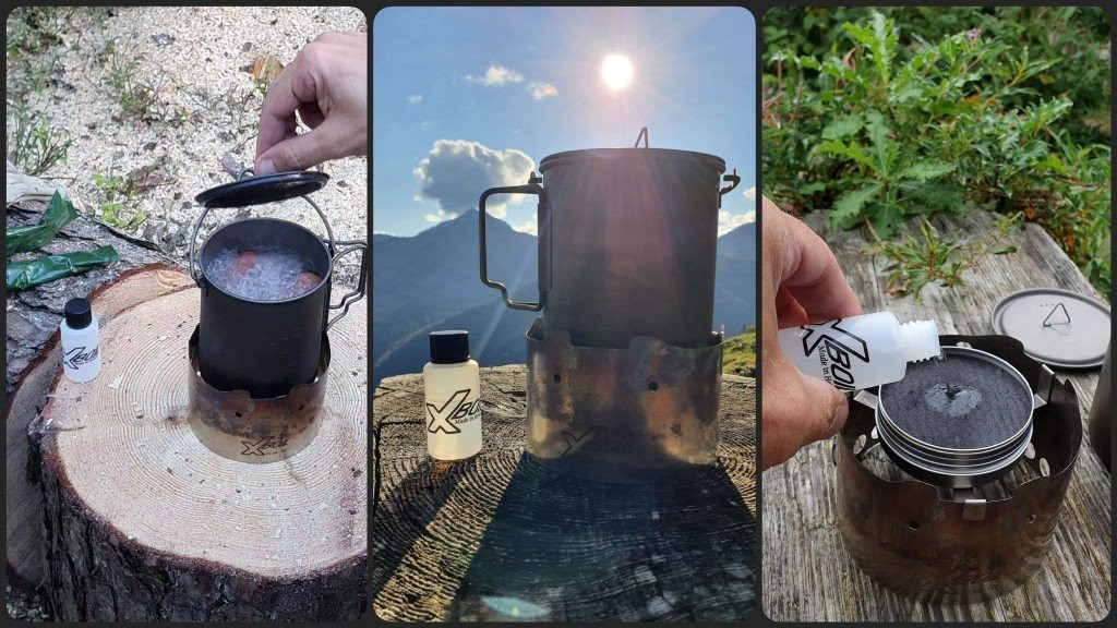 Ultra-light alcohol stove X-Boil FS Standard