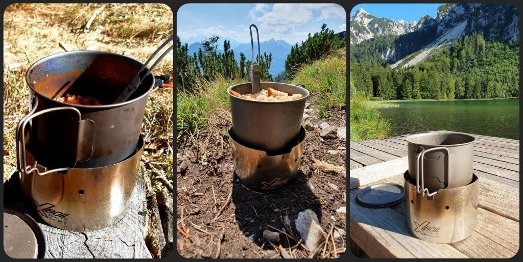 X-boil　FS 105-115 Standard Ultra-light alcohol stove X-Boil FS Standard