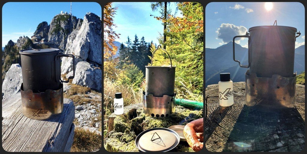Ultra-light alcohol stove X-Boil FS Standard