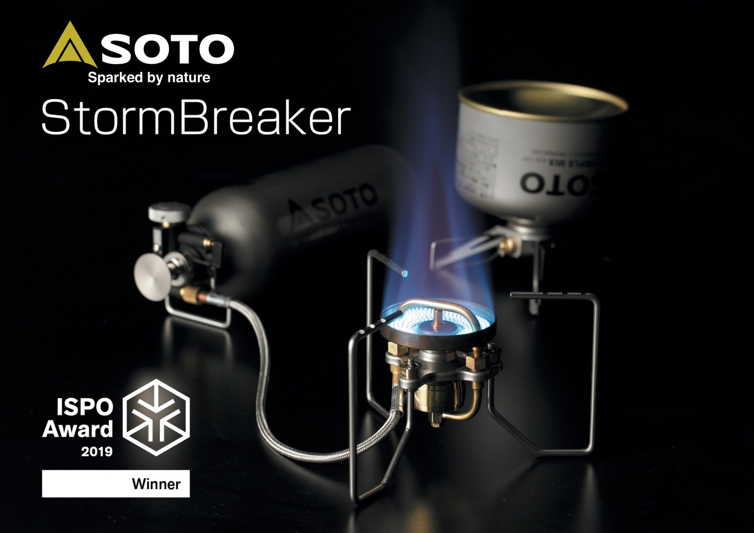 SOTO Storm Breaker multi fuel stove 