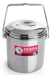 Zebra Round Lunch Box