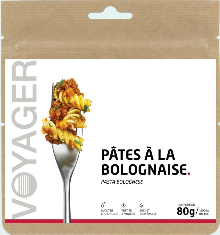 Pâtes à la bolognaise - Voyager 