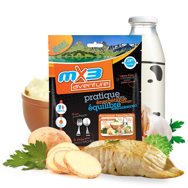 Potato Puree with Fish - MX3