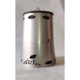 Vesuv Titanium Windshield for Toaks Pots 750 ml-D 95 mm