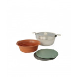 Set de cuisine Sea to Summit Detour Essentials Camp Kitchen Kit 5 L-Gris