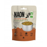 Organic freeze-dried dish: Chickpea semolina vegetarian couscous - Naon
