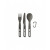 Sea to Summit Frontier UL Cutlery Set-Fork, Spoon & Knife