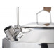 Small camping kettle Campfire Kettle 0.9L Stainless Steel