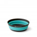 Bol pliable léger en silicone alimentaire Sea to Summit Frontier UL Collapsible Bowl-M-Bleu