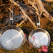 Stainless steel camping frying pan Primus Campfire Frying Pan 21 cm