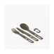 Sea to Summit Frontier UL Lightweight 3-piece Cutlery Set-Fork, Spoon & Knife