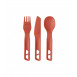 Sea to Summit Passage Cutlery Set of 3 - Orange
