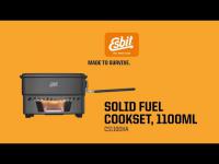 Esbit Solid fuel cookset, 1100ml